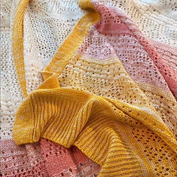 Multicolor Open-Front Cardigan - Picture 4 of 8